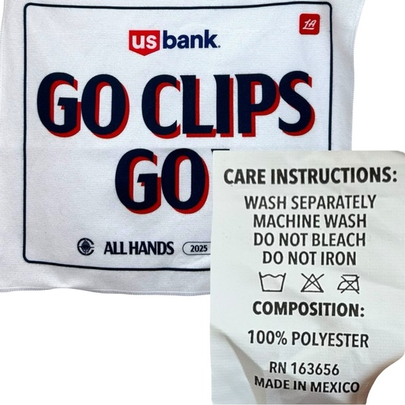 LA Clippers - James Harden 2025 NBA Playoffs Tee-Shirt + Rally Towel - Black, XL - Picture 14 of 14